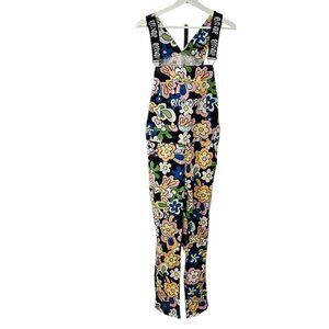 RIPNDIP Flower Child Overall Pants, One Piece, Graphic Print, Size 30/Small